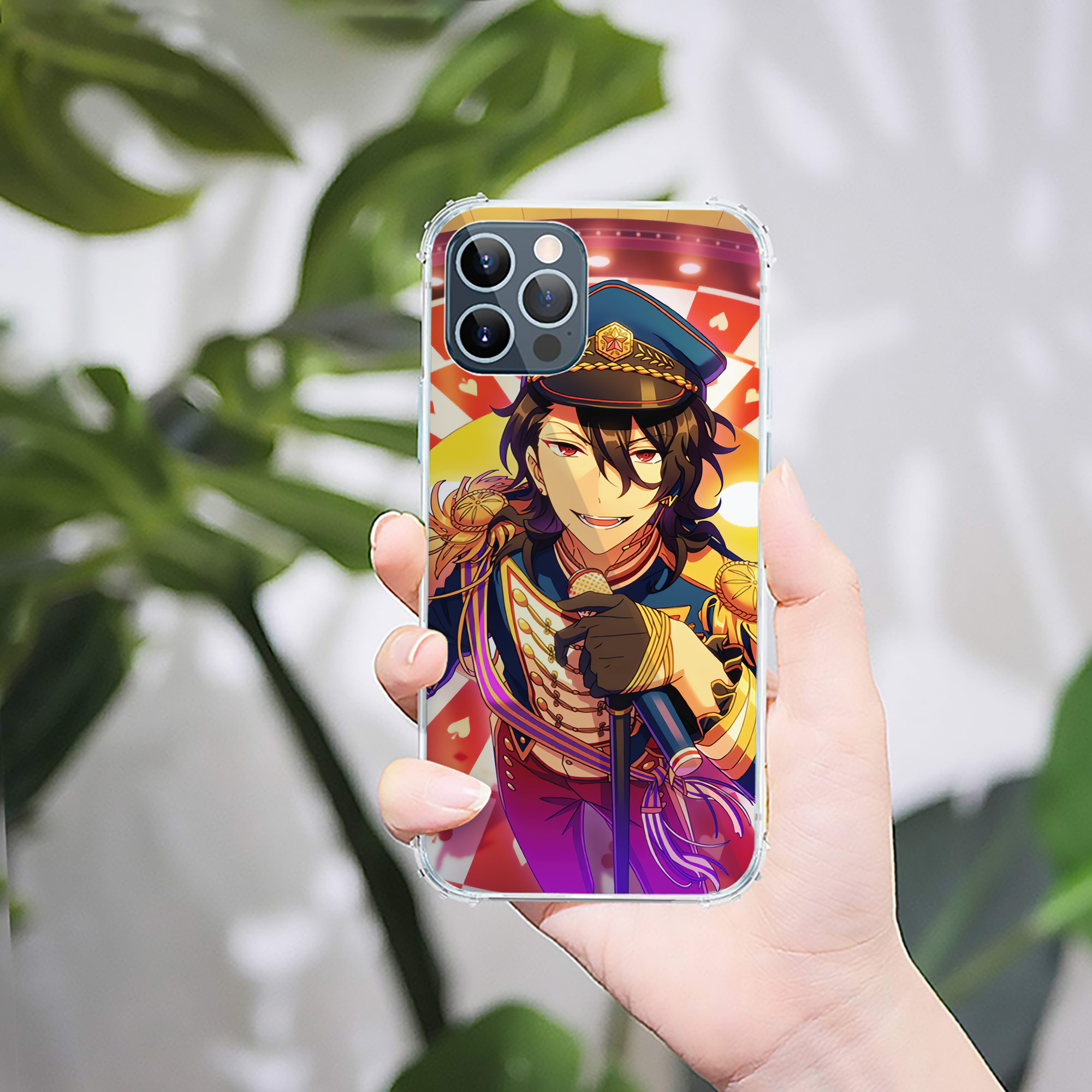 （画像用） あんさんぶるスターズ! Ensemble Stars 【iPhone 12シリーズ対応】透明スマホケース（クリアソフトケース）